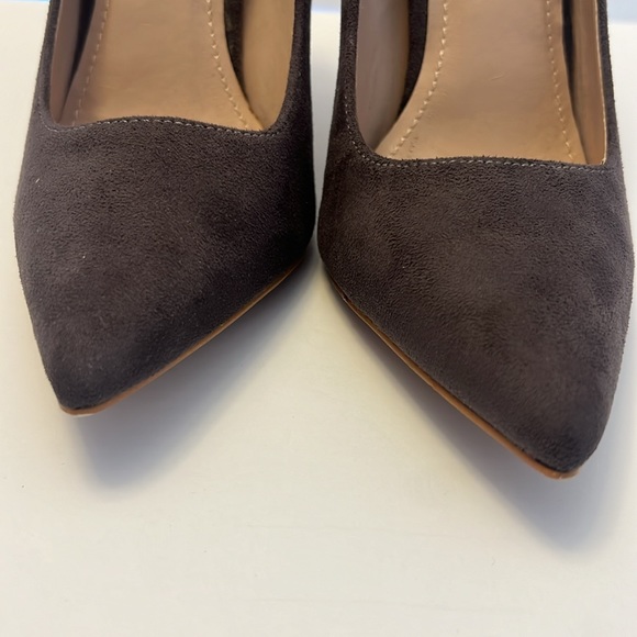 Stiletto Dark grey, suede heels - Picture 11 of 12